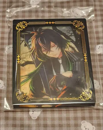 악마 집사와 블랙 고양이 바스티안 아크릴 블록