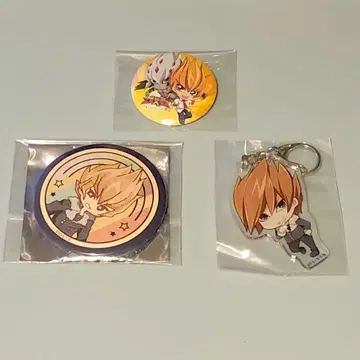 유희왕 ZEXAL 벡터 신게츠 레이 캔뱃지 아크릴 키링 2