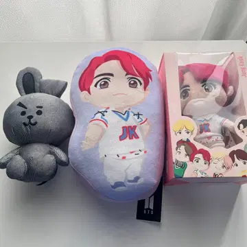 BTS BT21 정국 cooky 봉제 인형 데님