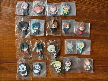 3/18까지 한정판 판매 주술회전 러버 스트랩 묶음 판매