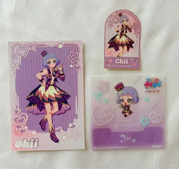 비밀의 아이프리 치이 조이폴리스 책갈피 스티커 엽서 3종 세트