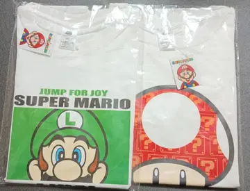 닌텐도 슈퍼 마리오 T셔츠 M사이즈 루이지 키노피오 2점 세트