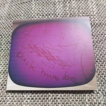 back number / 여왕의 원숭이 스티커 포함