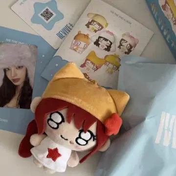 IVE revive petit-ive 리즈 봉제 인형 트레이딩 카드 세트