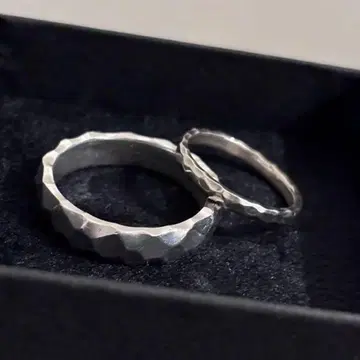 Lydlys 'Stone ring 01' 실버925 2mm&5mm