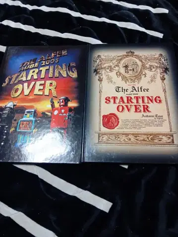 The Alfee AUBE2005 봄 가을 투어 팜플렛 2권