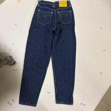 Levi's 핀스트라이프 데님 와이드 25 리바이스 레드 계열
