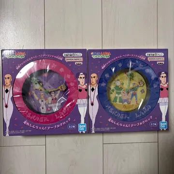 짱구는 못말려(크레용 신짱) 헨더랜드 대모험 테이블 시계 새상품 총 2종