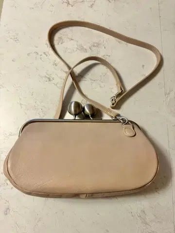 카와카와 새상품 2way 가마구치 숄더백 kawakawa 베이지