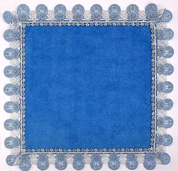 새상품 근자와 레이스 도라에몽 타월 손수건 스카이블루 아임도라에몽