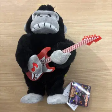 기타를 든 고릴라 봉제 인형