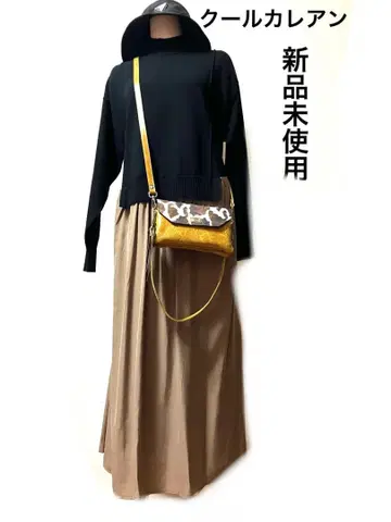 쿨 카레안 CARAMELLO 숄더백 미사용 새상품