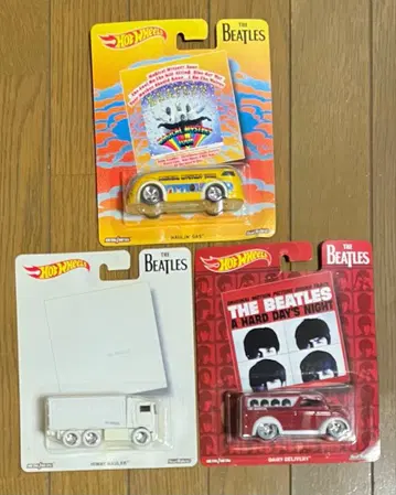 Hot Wheels 비틀즈 미니카 3종 세트