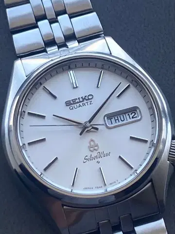 세이코 실버 웨이브 컨디션 최상 앤티크