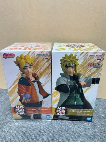 나루토 NARUTO 볼트 미나토 피규어 2체 세트