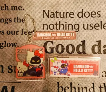 [봄프 & 키티] 아크릴 참 & 명찰 젠제로 x 산리오