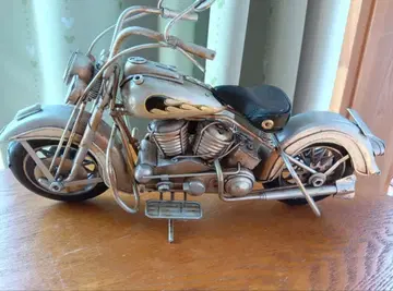 양철 미니어처 오브제 바이크 오토바이