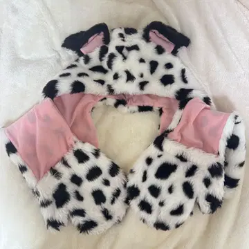 101마리 강아지 머플러 캡 팬캡 디즈니