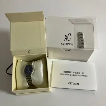 CITIZEN XC 여성용 시계 네이비