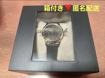 [ 인기 ] 애니에스 베이 agnes b. 솔라 손목시계