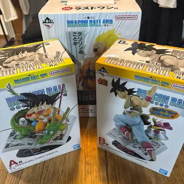 드래곤볼 40주년 피규어 세트 A B 라스트 원 세트