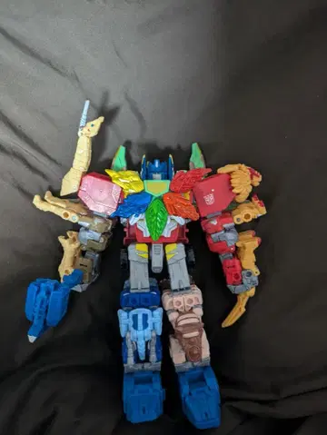 트랜스포머 와일드킹 옵티머스 프라임 세트