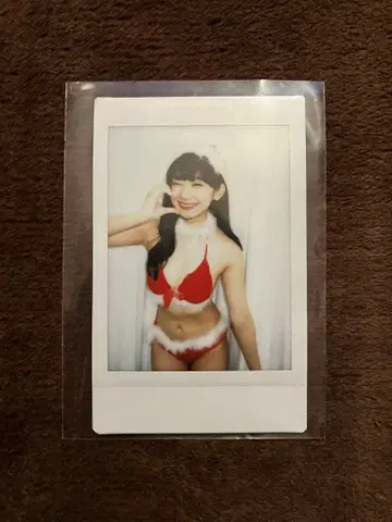 아이자와 나나코 이벤트 촬영 폴라로이드 (산타)HIT'S