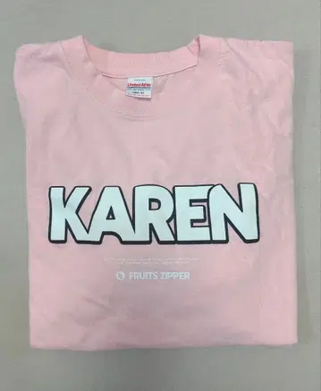 FRUITS ZIPPER 마츠모토 카렌 최애 어필 T셔츠 후르츠 지퍼