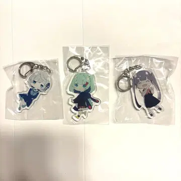 츠유 아크릴 키링 1st 오무타츠 역시 비는 내리네 야파비