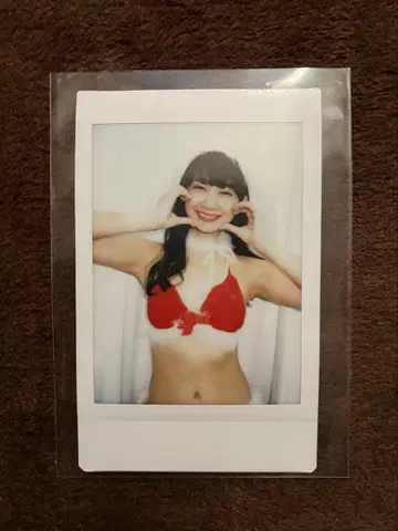 아이자와 나나코 이벤트 촬영 폴라로이드 (산타) HIT'S