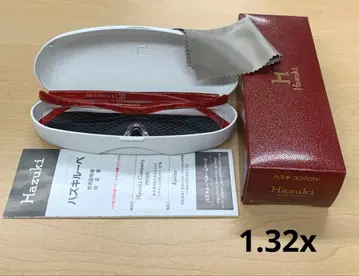 미사용 새상품 하즈키 루페 컴팩트 1.32x 루비
