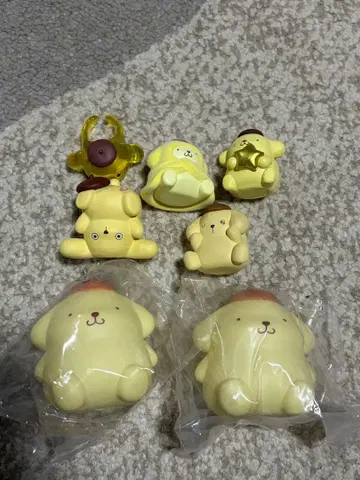 산리오 폼폼푸딩 캡슐 토이 8개 세트