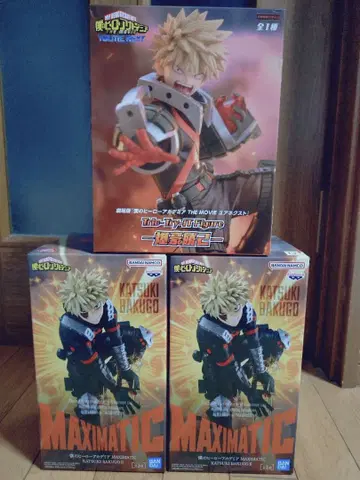 [ 미개봉 3체 세트 ] 히로아카 바쿠고 카츠키 피규어 묶음 판매