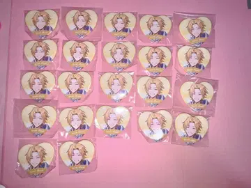 칸다 쇼이치 하트형 캔뱃지 22개