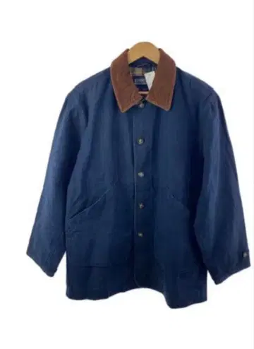 Lands' End 네이비 커버올 34-36