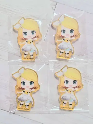 프로세카 카가미네 린 아크릴 피규어 컬렉션 마이세카이 4점