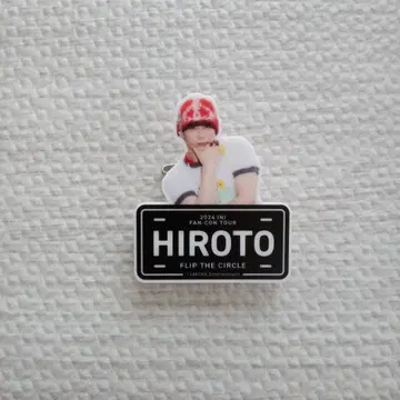 INI 니시 히로토 명찰