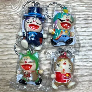 절판 1997년 더 도라에몽즈 키링 4개 묶음 판매 레트로 레어