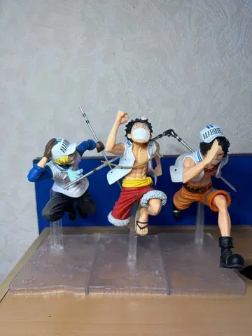 원피스 피규어 루피 사보 에이스