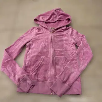 Juicy Couture 핑크 후드 부착 후드티 XS 상하의