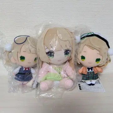 시구레 우이 봉제 인형 3종 세트