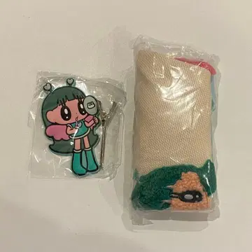 초 긍정 천사 메이크짱 앞머리 클립 파우치 세트