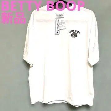 베티붑 새상품 미사용 티셔츠 M사이즈 화이트 베티붑 티셔츠