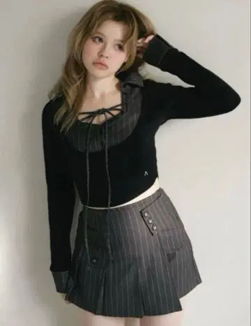 andmary Robin girls set up 블랙 S 사이즈 안드마리