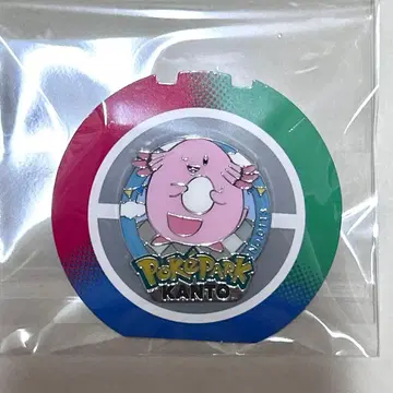 포케파크 관동 핀즈 핀 배지 럭키