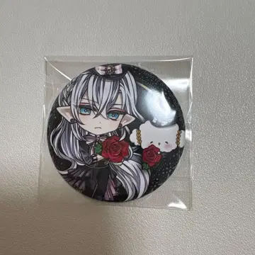 악마 집사와 검은 고양이 아쿠네코 산리오 콜라보 캔뱃지 시로