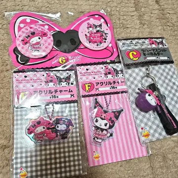 해피 복권 마이멜로디 쿠로미 50th&20th Anniversaries