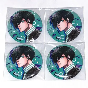 블루 록 이토시 린 중국 재판매 사복 캔뱃지 4개