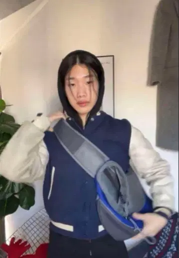 숄더백 슬링 블루 토모타키 유야 pick you archive