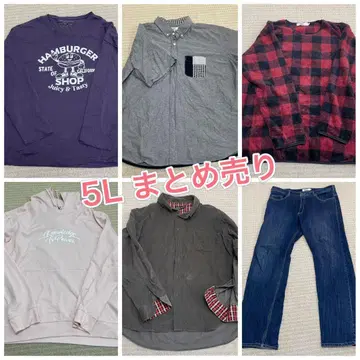 남성용 어패럴 6벌 묶음 판매 빅 사이즈 4L daniel dodd